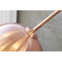 BIG BOW II - design állólámpa - 170 - 210 cm - réz