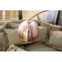 BIG BOW II - design állólámpa - 170 - 210 cm - réz