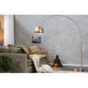 BIG BOW II - design állólámpa - 170 - 210 cm - réz