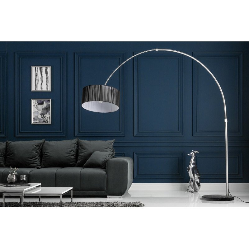 EXTENSO - design állólámpa - fekete