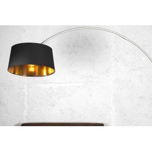 SAPPHIRE - design állólámpa - fekete / arany