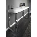 CONNIE modern íróasztal- fehér