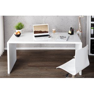 FAST TRADE design íróasztal 140cm - fehér INVICTA