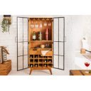 SEVEN SEAS vintage fenyő bárszekrény - 150cm