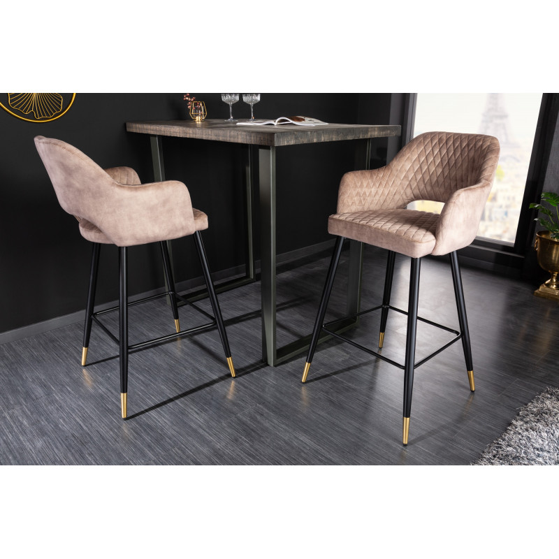 PARIS modern bárszék - beige