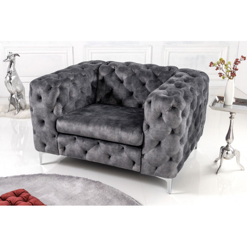 MAGNOLIA design fotel - antracit