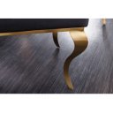 MODERN BAROCK design szék - fekete/arany