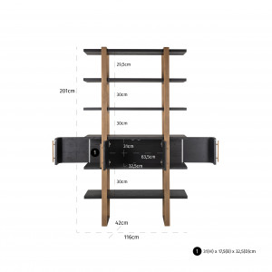 KAMBON exkluzív polc - 200cm