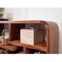 GOA - II modern rózsafa polc - 80cm