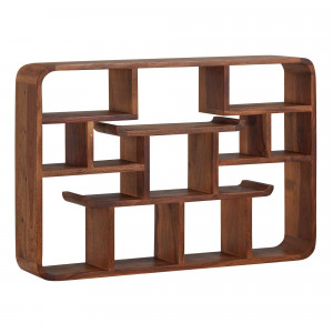 GOA - II modern rózsafa polc - 80cm