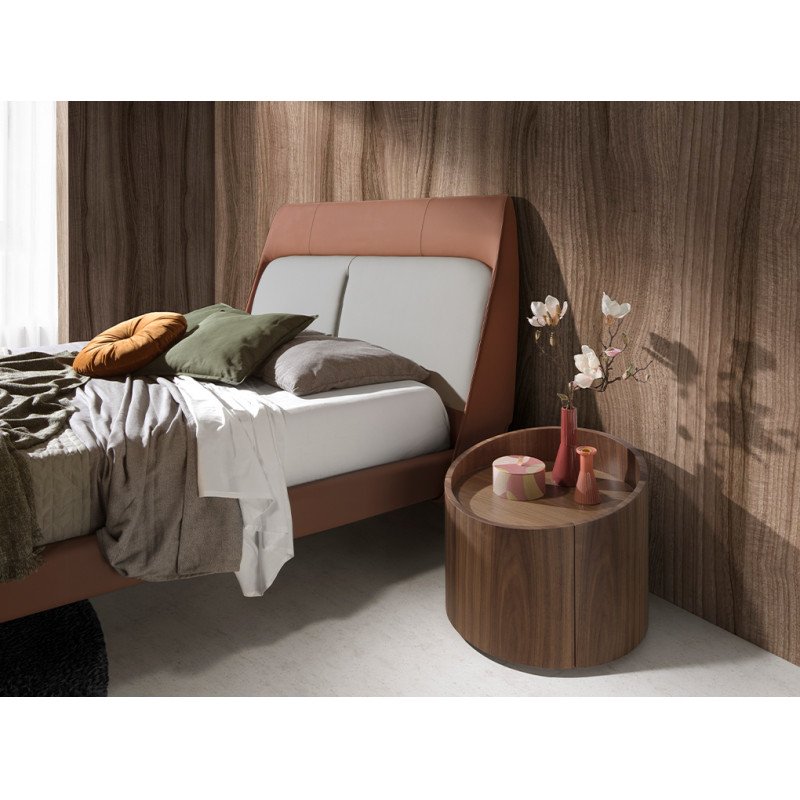 MARTÍN design éjjeliszekrény - dió