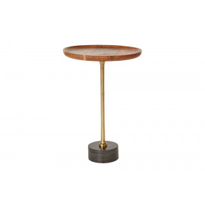 TRAYFUL modern akác lerakóasztal - 40cm