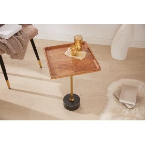 TRAYFUL  modern akác lerakóasztal - 35cm INVICTA