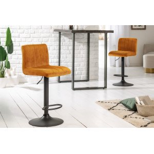 PORTLAND design bárszék - sárga INVICTA