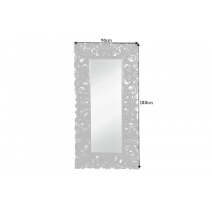 VENICE design tükör - 180cm - fekete