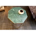 DIAMOND modern márvány lerakóasztal - zöld