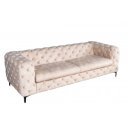 MAGNOLIA design bársony kanapé - 235cm - pezsgő