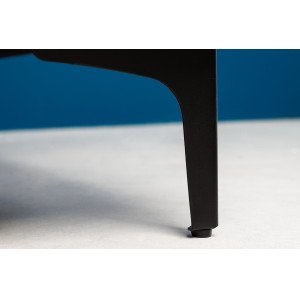 MAGNOLIA design bársony puff - pezsgő