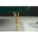 NOBLESSE exkluzív bársony kanapé - smaragd - 165cm