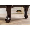 CHESTERFIELD design bársony szófa - 170cm - szürke