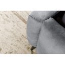 AMSTERDAM exkluzív bársony ágykeret - szürke - 180x200cm