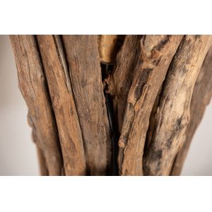 HARMONY NATURE exkluzív állólámpa - fekete - 150cm