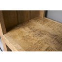 IRON CRAFT modern mangófa polc - 176cm