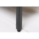 IRON CRAFT modern mangófa polc / térelválasztó - 176cm