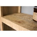 IRON CRAFT modern mangófa polc / térelválasztó - 176cm