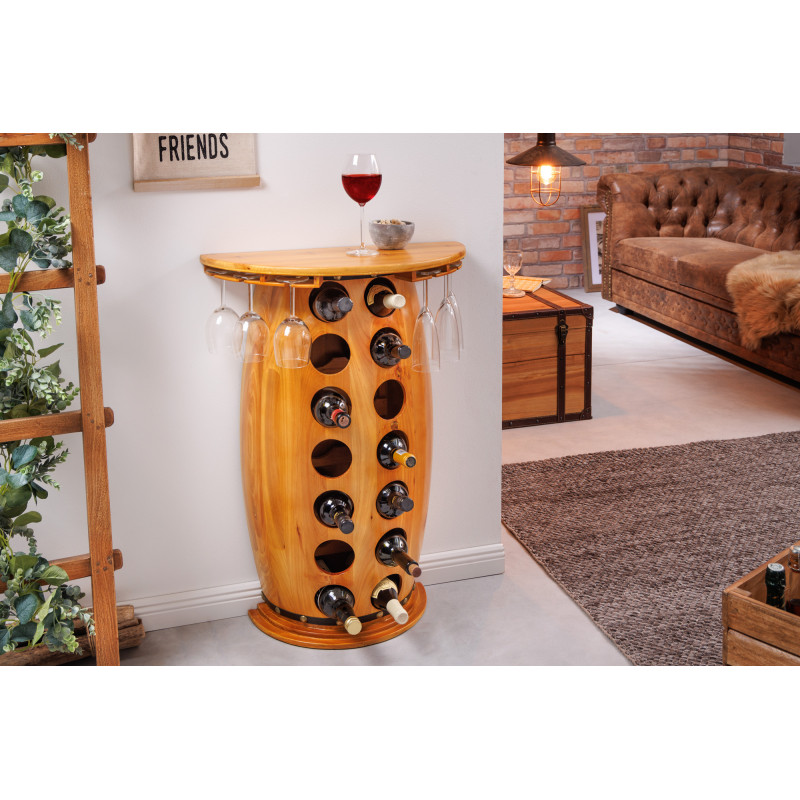 BODEGA fenyő bortartó - 85cm