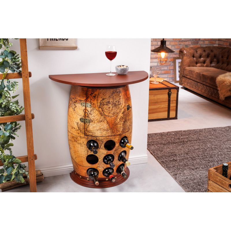 SEVEN SEAS különleges bortartó - 80cm