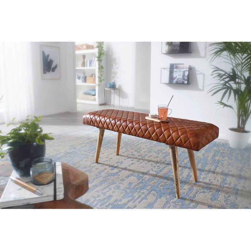 DALLAS design bőr ülőpad - 115cm