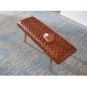 DALLAS design bőr ülőpad - 115cm