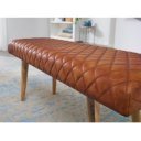 DALLAS design bőr ülőpad - 115cm