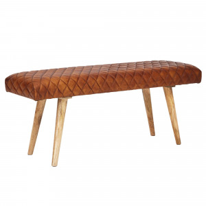 DALLAS design bőr ülőpad - 115cm