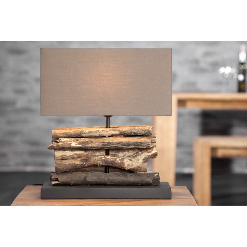 SHORE - asztali lámpa - barna