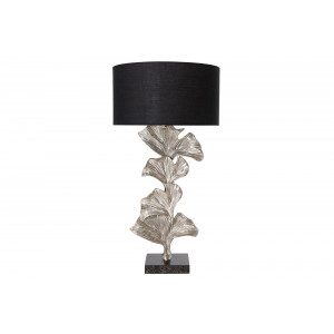 GINKGO exkluzív asztali lámpa - 70cm - ezüst