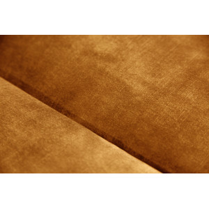 MAGNOLIA design bársony kanapé - 235cm - mustár