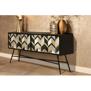 ROSETELLI exkluzív komód márvány berakással - 150cm RICHMOND