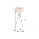 WIENER különleges állólámpa - 140cm