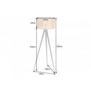 WIENER különleges állólámpa - 140cm