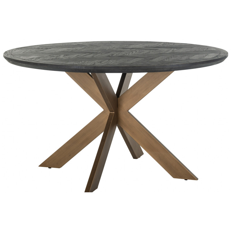 BLACKBONE ROUND luxus étkezőasztal - 140cm