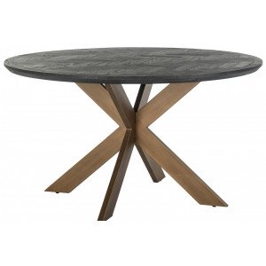 BLACKBONE ROUND luxus étkezőasztal - 140cm Étkezőasztalok