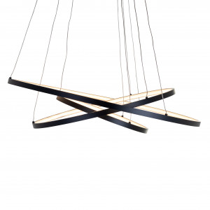 AMIRA design LED függőlámpa - fekete