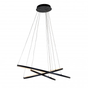 AMIRA design LED függőlámpa - fekete