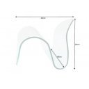 FANTOME exkluzív üveg újságtaró