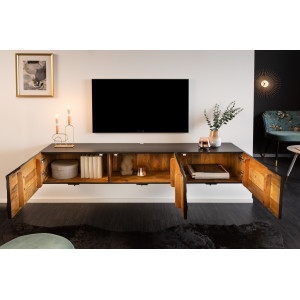 ELIXYR luxus mangófa fali TV-szekrény - 160cm