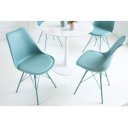 SCANDINAVIA modern szék - türkiz