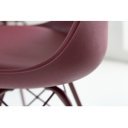 SCANDINAVIA modern szék - bordó