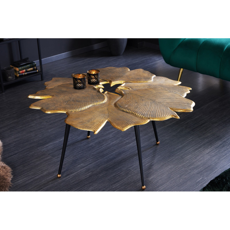 GINKGO design fém dohányzóasztal - 95cm
